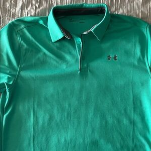 Under Armour Men's Teal Polo Shirt